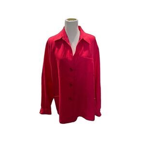 Lafayette 148 New York Womens Linen Pink Jacket size 18